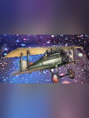 ✈️ Vintage 1970s Homco/Sexton Style Cast Metal Airplane Wall Decor Set - Japan